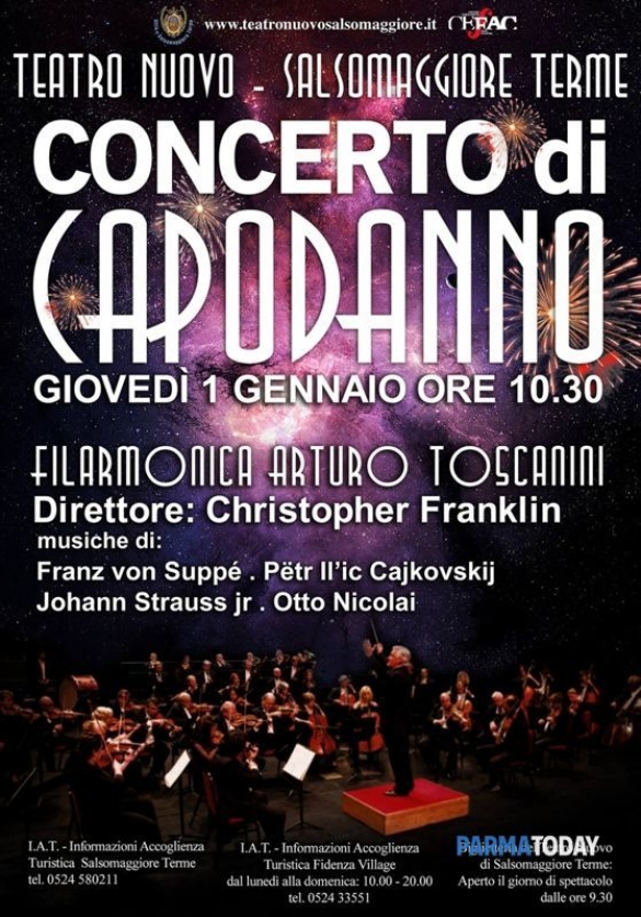 Concerto di Capodanno: Locandina storica